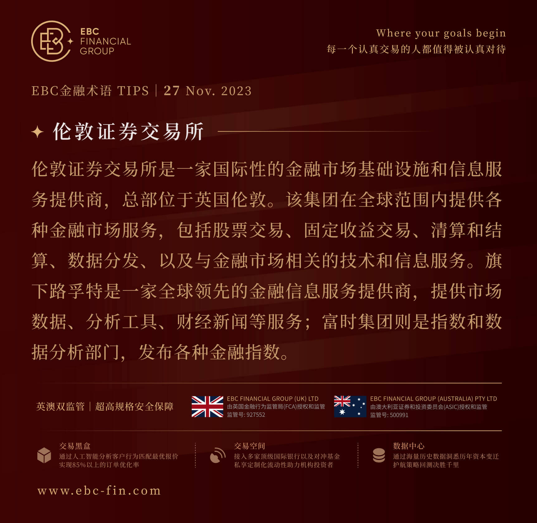 EBC金融术语TIPS|伦敦证券交易所(图1)